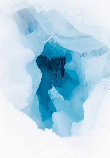 ice, blue Wallpaper 1640x2360