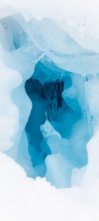 ice, blue Wallpaper 1440x3200