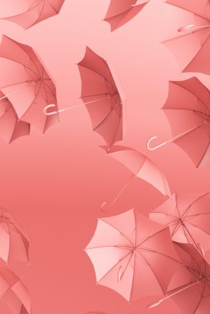 umbrella, graphics Wallpaper 640x960