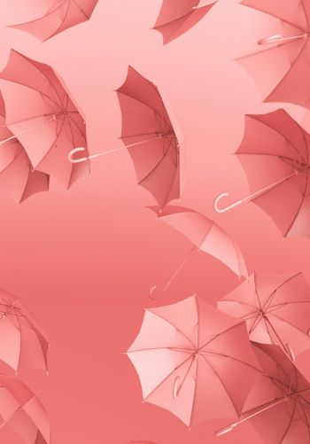 umbrella, graphics Wallpaper 1668x2388