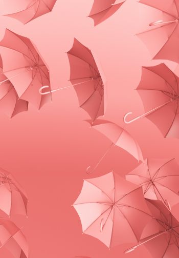umbrella, graphics Wallpaper 1640x2360