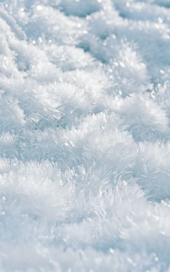 frozen, white, crystal Wallpaper 1752x2800