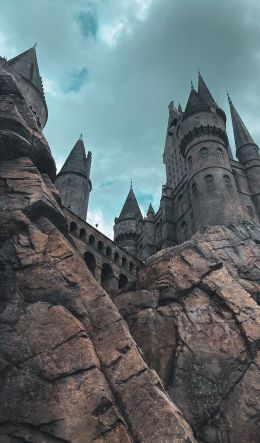 Hogwarts, lock Wallpaper 600x1024