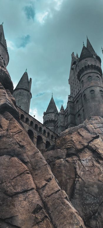Hogwarts, lock Wallpaper 720x1600