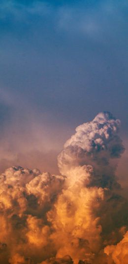 clouds, height Wallpaper 1080x2220