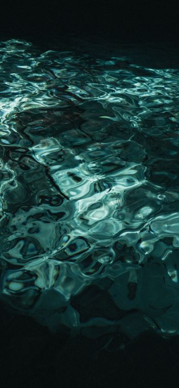 water, ripple Wallpaper 1284x2778