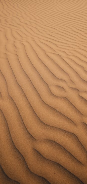 Обои 1080x2280 песок, пустыня