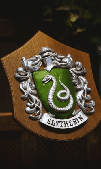 Slytherin, coat of arms Wallpaper 1200x2000
