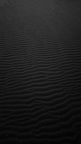 sand, black Wallpaper 1440x2560