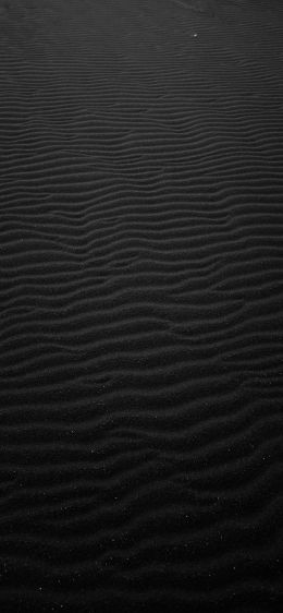sand, black Wallpaper 1284x2778