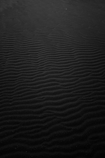 sand, black Wallpaper 640x960