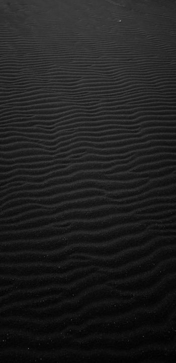 sand, black Wallpaper 1440x2960