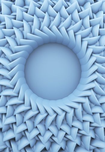 3D modeling, circle Wallpaper 1640x2360