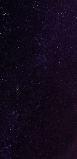 starry sky, night Wallpaper 1080x2220