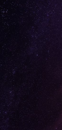 Обои 1440x3040 звездное небо, ночь