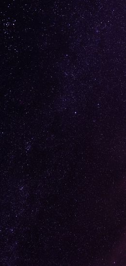 starry sky, night Wallpaper 1080x2280