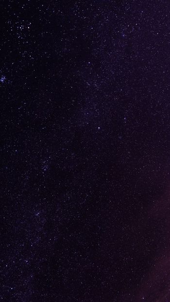 Обои 640x1136 звездное небо, ночь