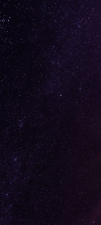 Обои 1440x3200 звездное небо, ночь