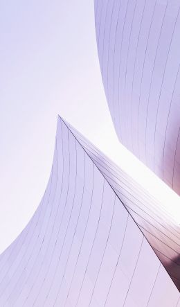 building, sky, pink Wallpaper 600x1024