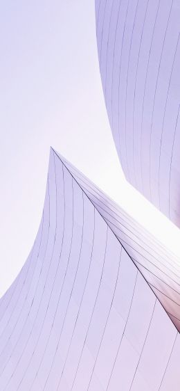 building, sky, pink Wallpaper 828x1792