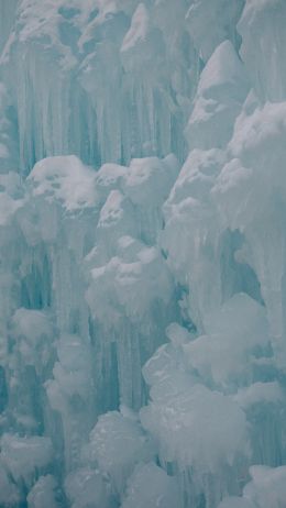 ice, frozen, light Wallpaper 1440x2560