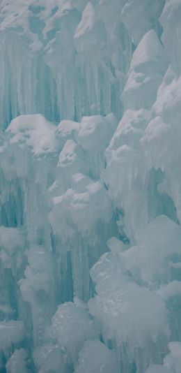 ice, frozen, light Wallpaper 1440x2960