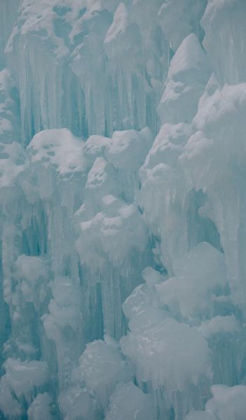 ice, frozen, light Wallpaper 600x1024