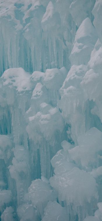 ice, frozen, light Wallpaper 1080x2340