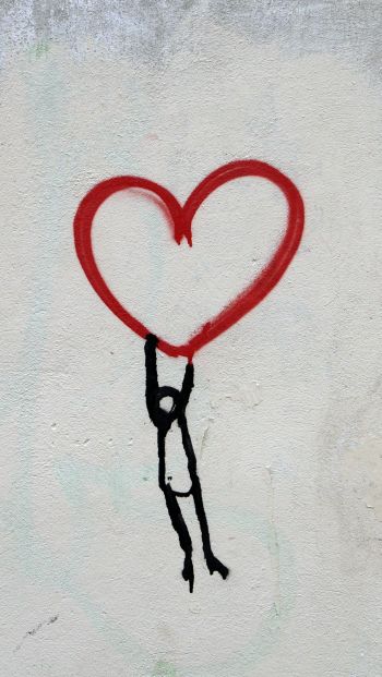 heart, figure Wallpaper 640x1136