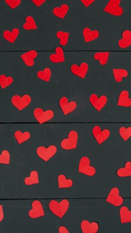 hearts, valentine Wallpaper 1440x2560
