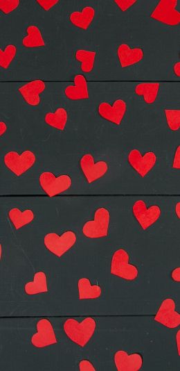 hearts, valentine Wallpaper 1080x2220
