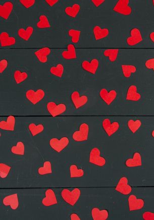 hearts, valentine Wallpaper 1668x2388