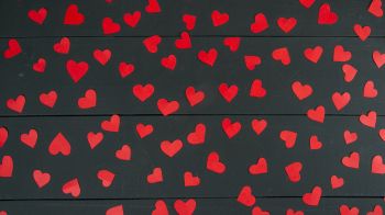 hearts, valentine Wallpaper 1600x900