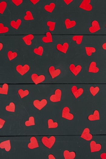 hearts, valentine Wallpaper 640x960