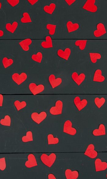 hearts, valentine Wallpaper 1200x2000
