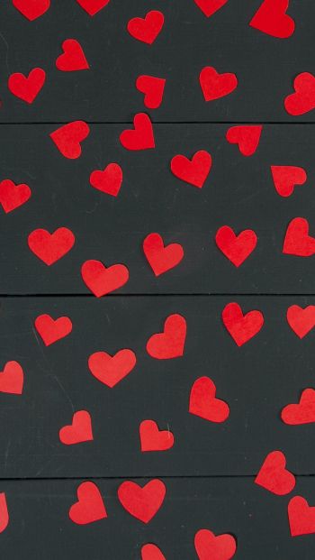 hearts, valentine Wallpaper 640x1136