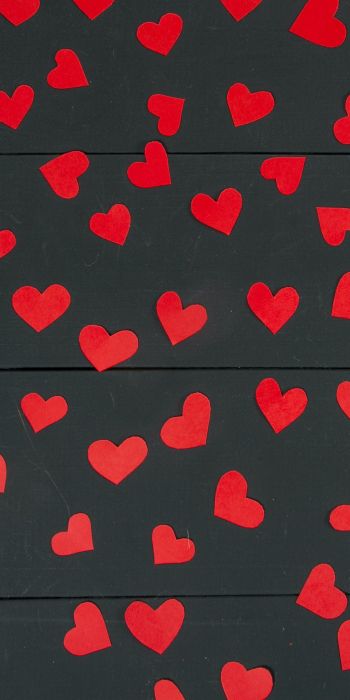 hearts, valentine Wallpaper 720x1440