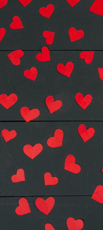 hearts, valentine Wallpaper 1080x2400