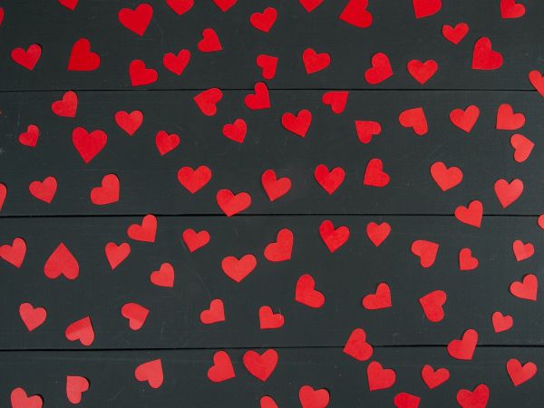 hearts, valentine Wallpaper 800x600