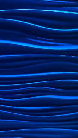 waves, 3D modeling Wallpaper 640x1136