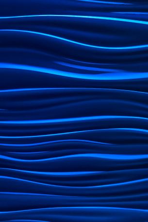 waves, 3D modeling Wallpaper 640x960