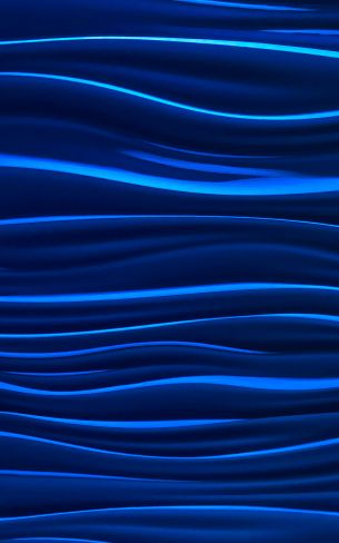 waves, 3D modeling Wallpaper 800x1280