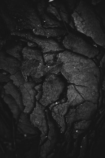 rocks, black Wallpaper 640x960