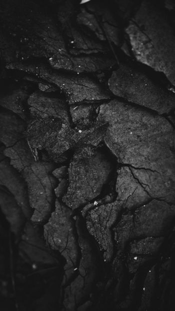 rocks, black Wallpaper 640x1136
