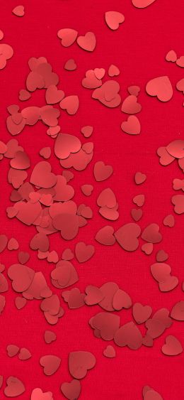 valentine, red Wallpaper 1080x2340