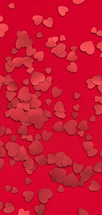 valentine, red Wallpaper 1440x3040