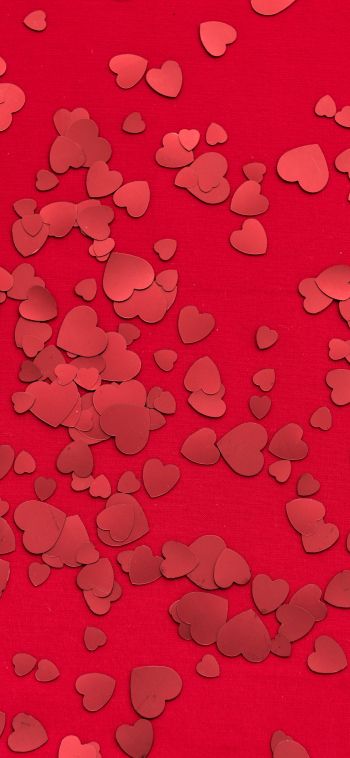 valentine, red Wallpaper 1080x2340