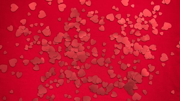 valentine, red Wallpaper 1366x768