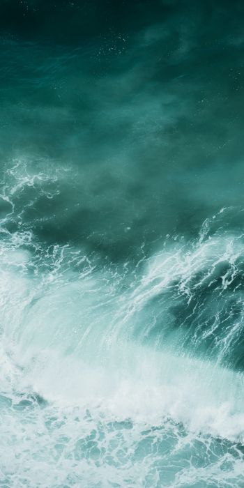 sea waves, foam Wallpaper 720x1440