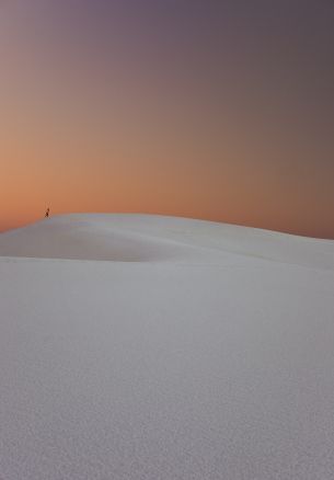 white sand, sand dunes Wallpaper 1640x2360